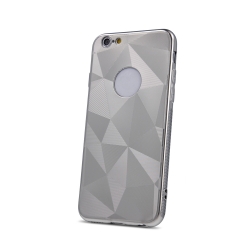 Apple iPhone XR Prizma szilikon tok, ezüst