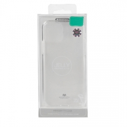 Apple iPhone XR Mercury Jelly szilikon tok, átlátszó