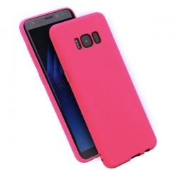 Huawei P40 Lite E, Y7p Matt szilikontok, rózsaszín