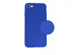 Huawei P30 Lite Homokszemes szilikon tok, kék