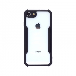 Apple iPhone 11 Pro Frame szilikon tok, fekete