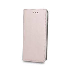 Lg K42 Magnet oldaltnyitós tok, rose gold