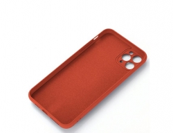 Xiaomi Mi 11 Gyűrűs Bársony szilikon tok, piros