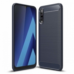 Samsung Galaxy A72 4G(LTE), A72 5G Carbon szilikontok, kék