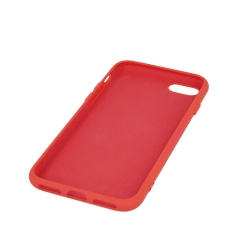 Xiaomi Redmi 10 Bársony szilikon tok, piros