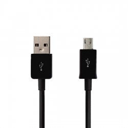 Micro USB adatkábel, 1 méter, 8 mm hosszú kimenettel