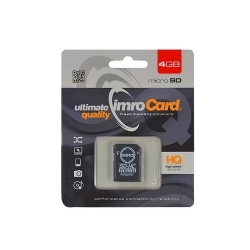 4GB memóriakártya microSD adapterrel, Artisjus matricával, IMRO