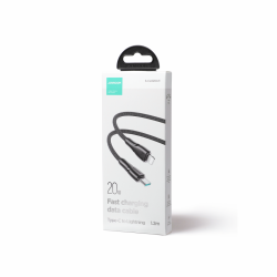 Joyroom Type -C lightning kábel, 20W, 1,2 m, A11, fekete