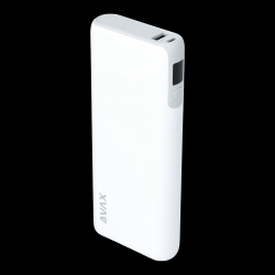 AVAX power bank, 20000 mAh, PB202W VITALITY PD, 1XType C 65W+1XUSB QC 18W,fehér