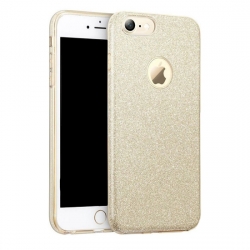 Samsung Galaxy A16 Glitteres szilikon tok, arany