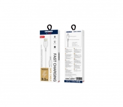 Jellico Type C adatkábel, KDS-30, 1 méter, 3,1 A, fehér