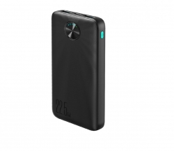 Joyroom power bank 10000mAh, 2x USB, 1XType-c, JR-PBF15, 22,5W, fekete