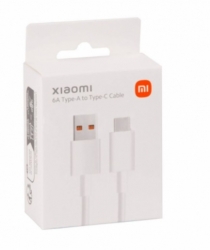 Xiaomi Type-C kábel, 6A, 120W, BHR6032GL, fehér