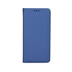 Honor 600 Lite Kockás oldaltnyitós tok, kék