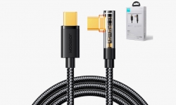 Joyroom Type -C Type-C kábel, 100W, 1,2 m, S-CC100A6, fekete