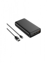 Veger power bank, 20000 mAh, 100W (laptop töltésre), T100, fekete