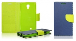 Apple iPhone 7, 8, SE 2 Fancy Diary oldaltnyitós tok, kék-lime