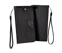 G960 Samsung S9 Fancy Diary oldaltnyitós tok, fekete