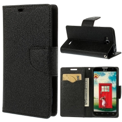 A530 Samsung A5 2018/ A8 2018 Fancy Diary oldaltnyitós tok fekete