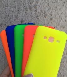iPhone XS MAX Summer neon szilikontok citromsárga