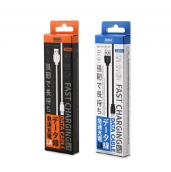 Remax lightning adatkábel, RC-134i, fehér, 1 méter, 2,1 A