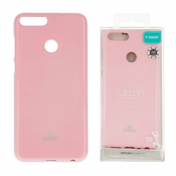 Huawei Mate 20 Pro Mercury Jelly szilikontok, világos rózsaszín
